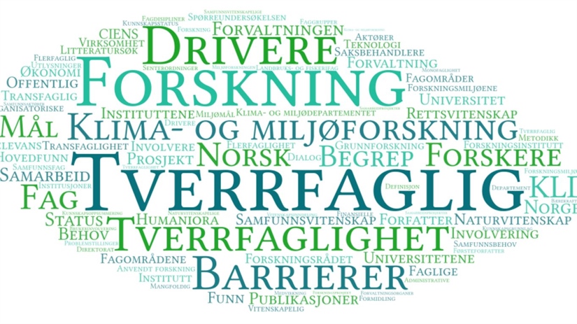 Ny CIENS-rapport om tverrfaglig klima- og miljøforskning: - Viktig, men vanskelig