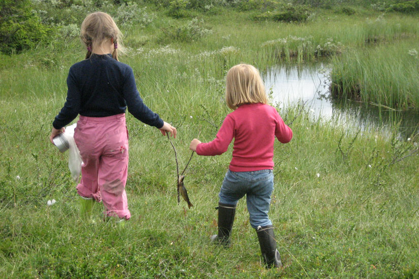 Barn lekte mindre ute under koronapandemien