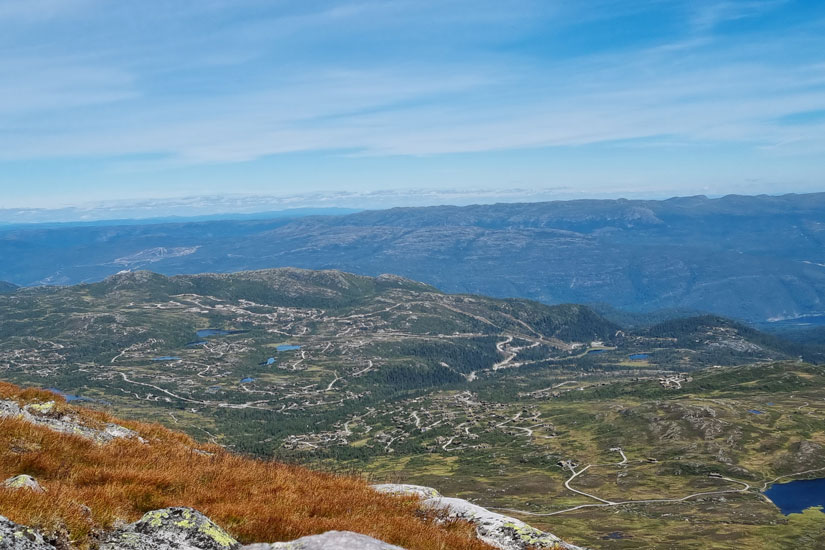 Hvor mye plass har vi satt av til hytter i Norge?