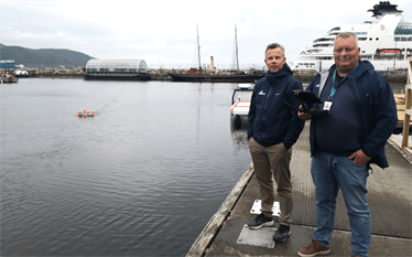 Dronen Pamela hjelper NINA med å spore fremmede arter