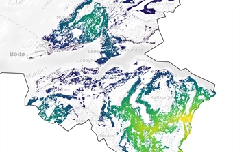 Nå kan vi beregne hvordan arealinngrep svekker sammenhengene i naturen