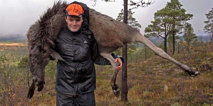 690 kilo med bly i elgskrotter