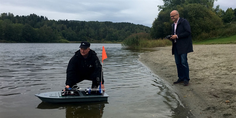 Vidar Helgesen sjøsatte MS EDNA